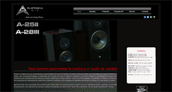 Desktop Screenshot of aletheia-av.com